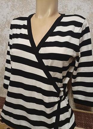 Женская кофта на запах