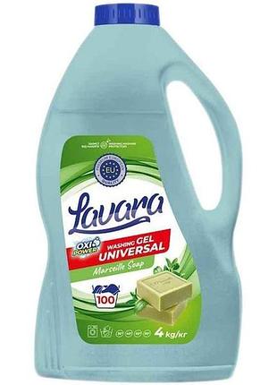 Гель для стирки 2л универсальный marseille soap тм lavara