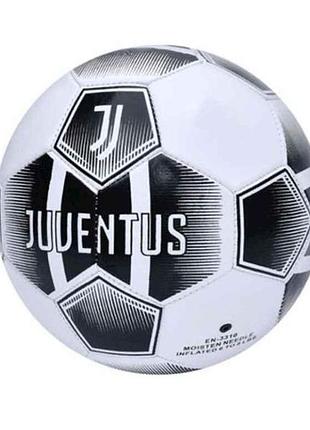 Мяч футбольный размер 5 пвх вес 280г juventus en 3310 тм metr