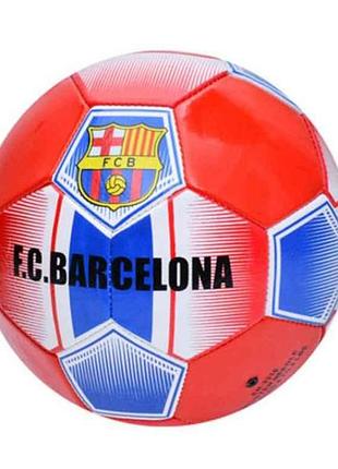 Мяч футбольный размер 5 пвх вес 280г f.c.barcelona en 3310 тм metr