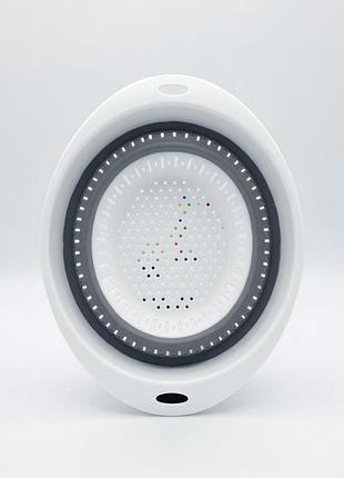 Сложный кухонный дуршлаг axentia 31×10×23,5 см, пластиковое сито