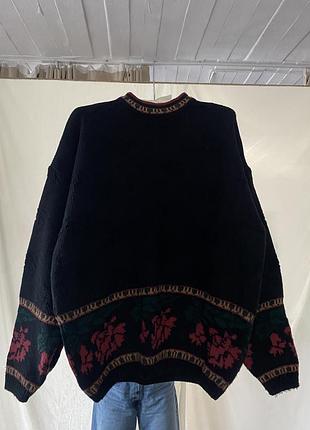 Шерстяний вінтажний  светр