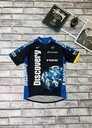 Велосипедна джерсі велосипедка nike discovery channel pro cycling team