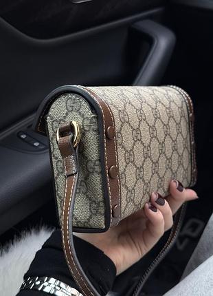 Сумка гуччи horsebit 1955 mini bag 3
