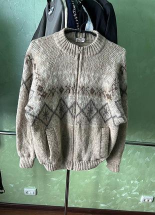 Vintage светр чоловічий alafoss icewool шерстяний чоловічий оригінал б у