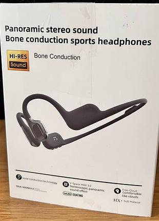 Спортивные наушники с костной проводимостью panoramic stereo sound