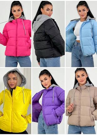 Крута куртка плащівка з капюшоном ❣️ топ ціна