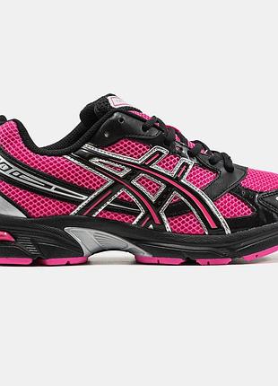 Кроссовки женские asics gel-1130 black pink silver