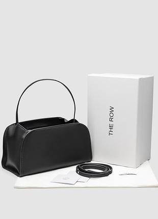 Сумка the row peggy clutch black