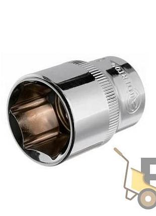 Головка шестигранная 1/2", 23×38 мм, cr-v, storm intertool et-0023
