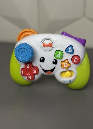 Інтерактивний джойстик для малюків fisher-price звуковий музичний розвивальний