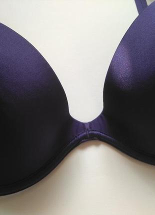 32dd 70е/65е-f m&s гладкий бесшовный сплошной бюстгальтер с пуш ап для открытого декольте3 фото