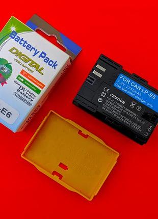 Аккумулятор lp-e6nh lp-e6 lp-e6n для камер canon 60d 70d 80d 90d 7d, 7d mark ii 6d 6d mark ii
