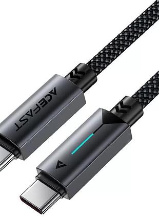 Дата кабель acefast c19-03 type-c to type-c 60w (1.2m) black