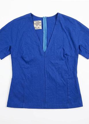 Baum und pferdgarten | архитектурный хлопковый топ с молнией