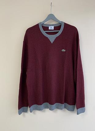 Чоловічий светр lacoste sport wool