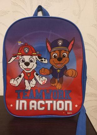 Рюкзак дошкольный щенячий патруль