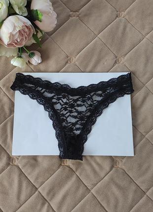 Трусики жіночі мереживні h&m стринги сток🔥 розпродаж речей від 25 гривень 🔥