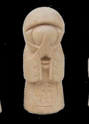 Набор деревяных статуэток ручной работы ничего не вижу, не слышу, не расскажу