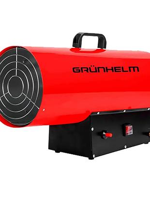 Мощный газовый обогреватель grunhelm ggh-30 : 30 квт, 650 м3/ч, 300 м², пропан-бутан_light343