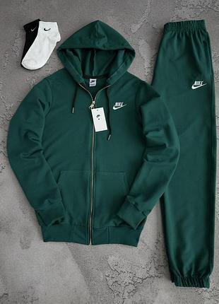 Костюм nike зип худи брюки большие размеры батал