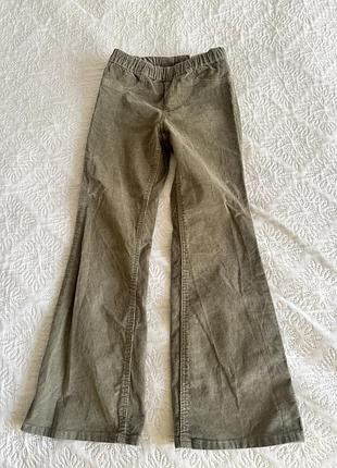 Стильні штани, вельветові н&м