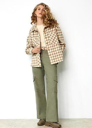 Качественные женские хлопковые брюки карго