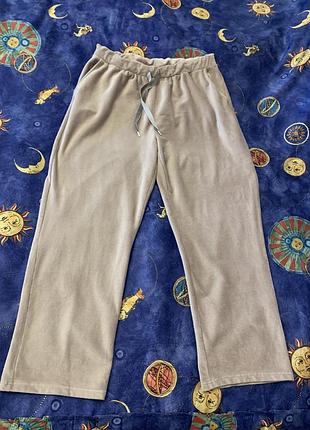 Велюрові штанішки на високу пані 20-22