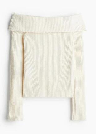 Светр h&m з відкритими плечима 2