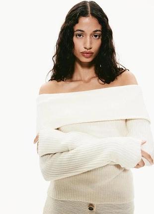 Светр h&m з відкритими плечима 8