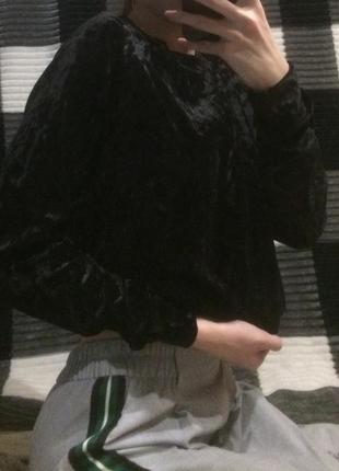 Кофта велюр