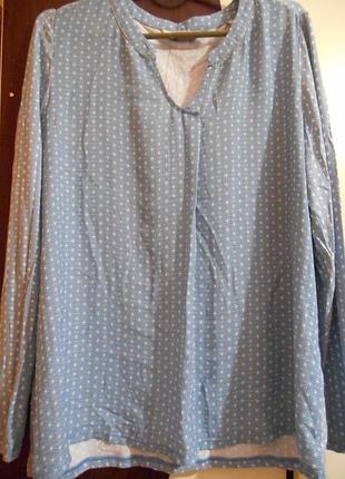 Жіноча блуза, кофточка,футболка,ніжного кольору,розмір 50-52.