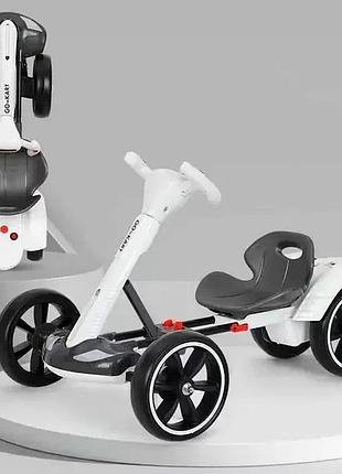 Электромобиль сложен с аккумулятором 6v 4.5ah и скоростью до 6 км/ч/m-6072 eco koleso белый