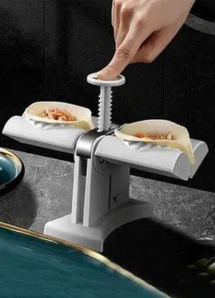 Машинка для ліплення пельменів та вареників форма для пельменів машина для виготовлення пельменів ручна ma-24