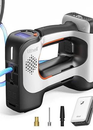 Аккумуляторный компрессор с фонарем litheli питание от павербанка умб litheli power bank 20000 мач 45вт