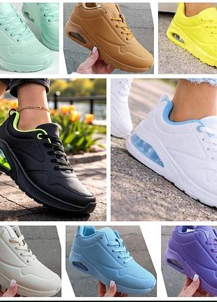 Стильные кроссовочки из прессованной кожи