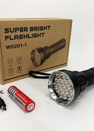 Фонарь w5201-1-19 ultra bright led