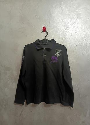 Мужское поло с длинным рукавом (лонгслив) la martina style