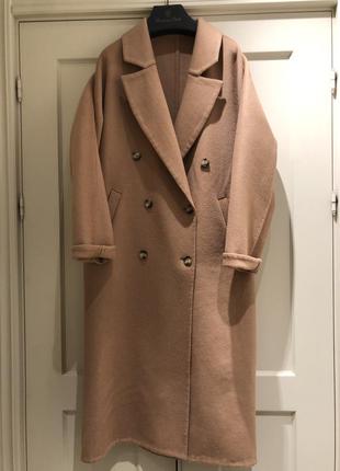 Новое пальто ручной работы massimo dutti
