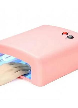 Уф лампа, сушилка для ногтей beauty nail uv 818 k 36w