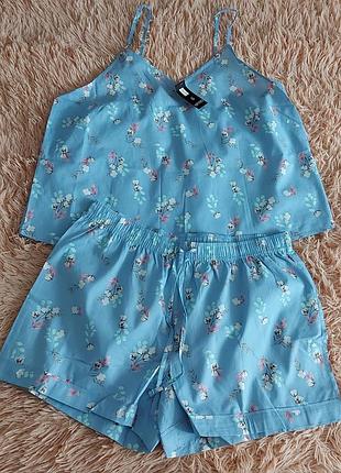 Фирменная пижама (х/б) 16-18 размер, евро 44-46