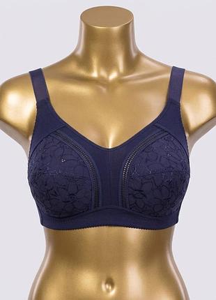 Женский бюстгальтер без косточек, 1403 elita, синий