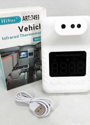 Стаціонарний безконтактний термометр hi8us hg 02 з голосовими повідомленнями, термометр електронний