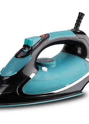 Парова праска domotec ms-1193g керамічна підошва паровий удар вертикальне відпарювання 1200вт