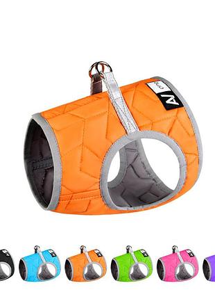 Шлея м'яка airyvest one, розмір s1 помаранчевий