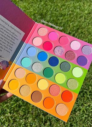 Палітра тіней для повік morphe x nyane fierce fairytale artistry palette/палетка теней/набор теней/тени/яркие тени/професійна палетка тіней/тіні