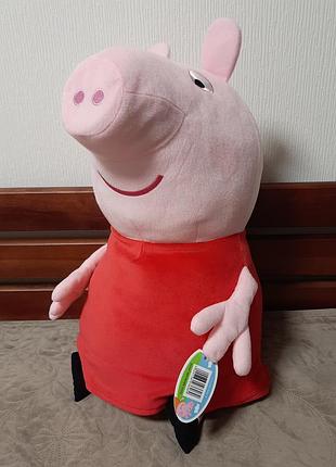 Нова велика 50 см свинка пеппа + пазли 4