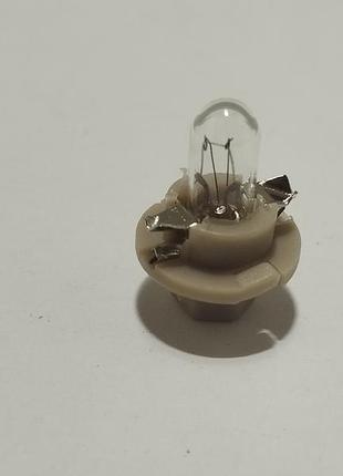 Zollex лампочка приборной панели bax beige 12v 1.8w b8.4d