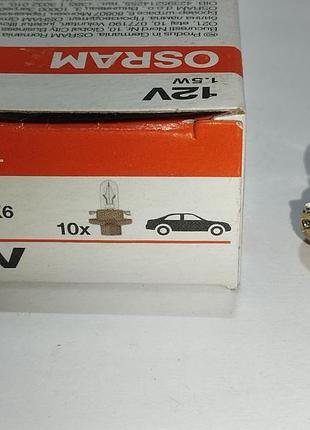 Osram лампочка приборной панели bax 12v 1,5w bx8.4d