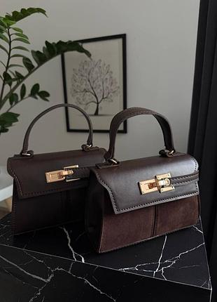 Хіт сезону сумка  коричнева – обмежена кількість